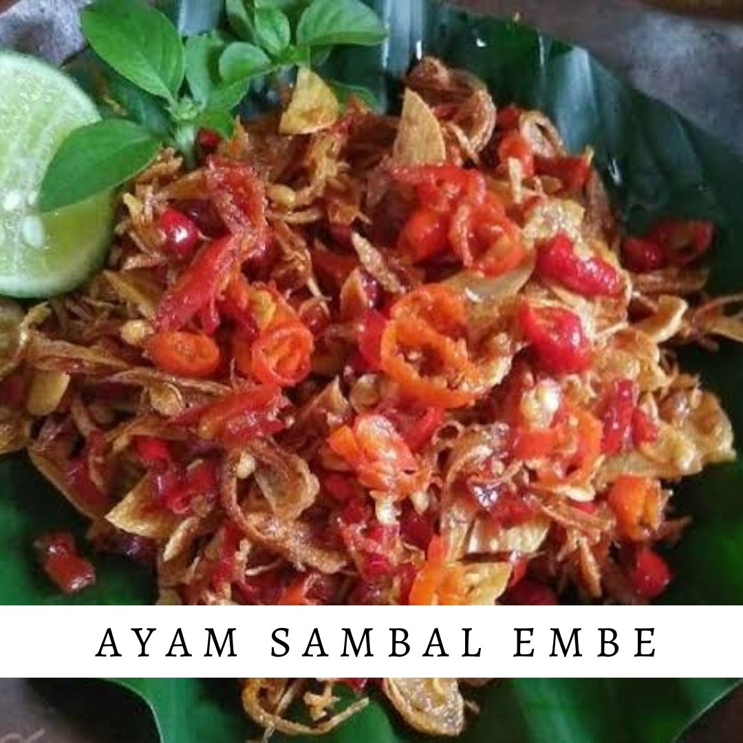 Ayam Sambel Embe Ayam - Damar Bali Catering